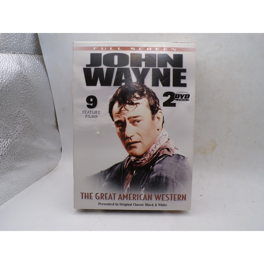 John Wayne The Great American Western 2 DVD Set 15 Feature Films Full Screen